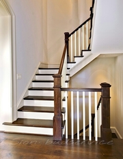 Изготовление деревянных лестниц всех типов и конфигураций для дома,  офиса,  квартир - foto 4