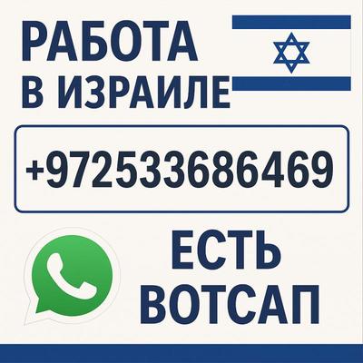 Работа в Израиле с визой и проживанием — от $3900 в месяц - main