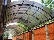 Поликарбонат сотовый,  монолитный,  профилированный со склада! - foto 0